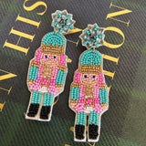 Nutcracker Seed Bead Earrings