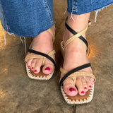 Saltair Raffia Sandal