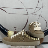 PIA Studded Sneaker Mule - SHUSHOP