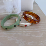 Resin Embellished Bracelets