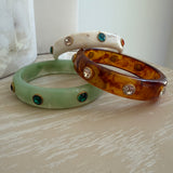 Resin Embellished Bracelets