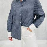 Pucket Button Down Top