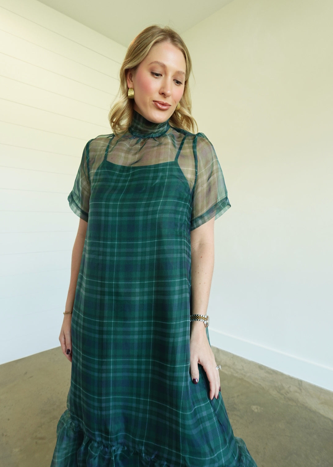 Ralph Overlay Midi Dress