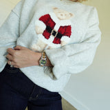 Santa Teddy Sweater