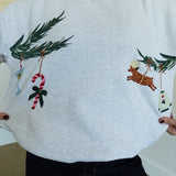 Hung With Care Pullover