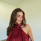 Mistletoe & Merlot Top