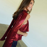 Mistletoe & Merlot Top