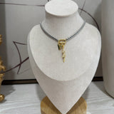 Lighting Leaf Necklace