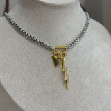 Lighting Leaf Necklace