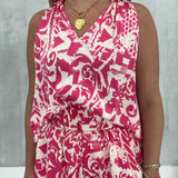 Izzy Printed Sleeveless Blouse