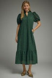 Lenora Midi Dress - Hunter