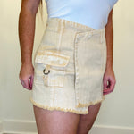 Be There Square Skort- Taupe West of Fifty Five